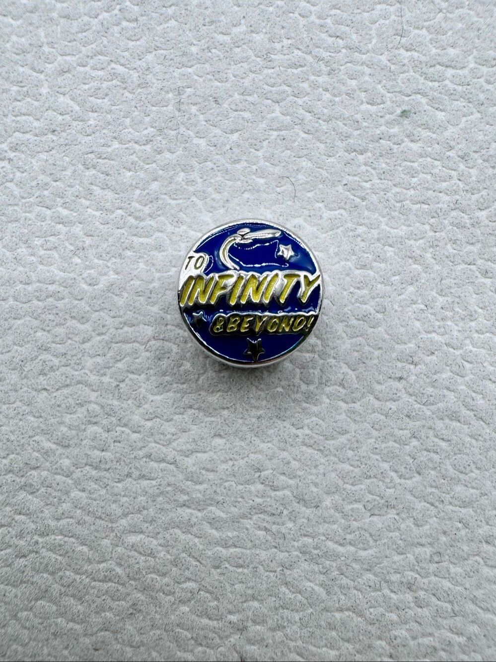 Disney Pixar 925 Silver Toy Story Buzz Lightyear To Infinity And Beyond Charm OS
